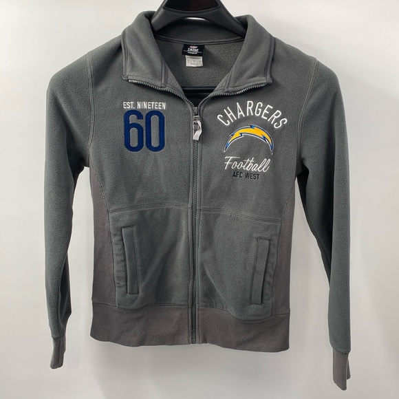 NFL Jackets & Blazers - NFL team apparel full zip fleece chargers